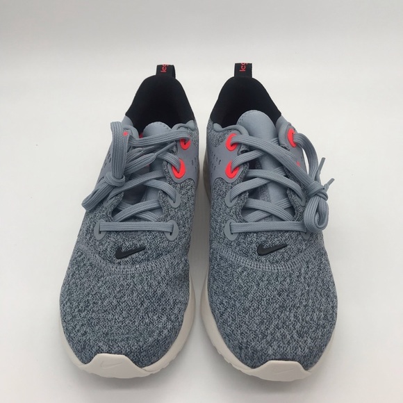 Boys Nike Legend React Blue Athletic Running Shoes - Picture 6 of 10